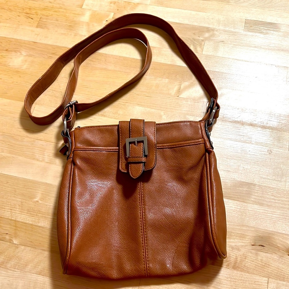 Merona Crossbody Bag with Inner and Outer Pockets